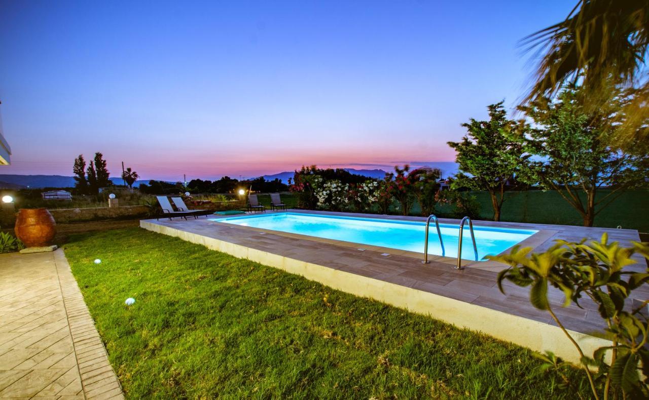 Martimi Apartments - 200M From Drapanias Beach - Pool - Hot Tub - Sauna - Bbq Kíssamos Esterno foto